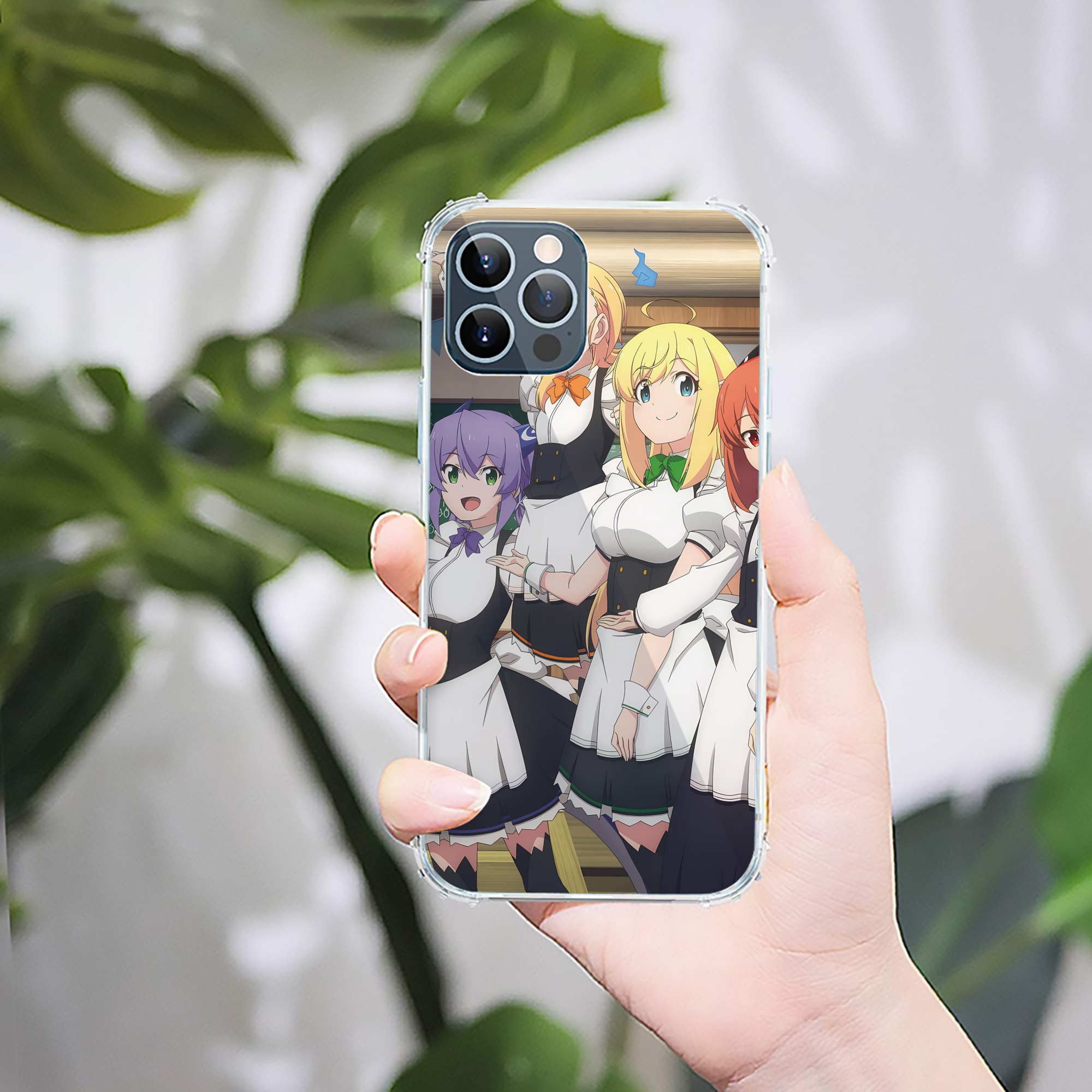 （画像用） 転スラ Regarding Reincarnated to Slime 【iPhone 12シリーズ対応】透明スマホケース（クリアソフトケース）